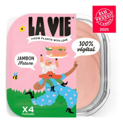 jambon végétal nature la vie foods