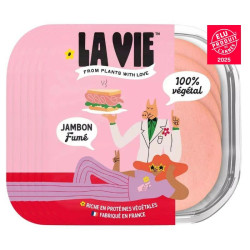 lot jambon vegetal fume la vie - 6x120g