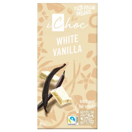 white vanilla ichoc 80g