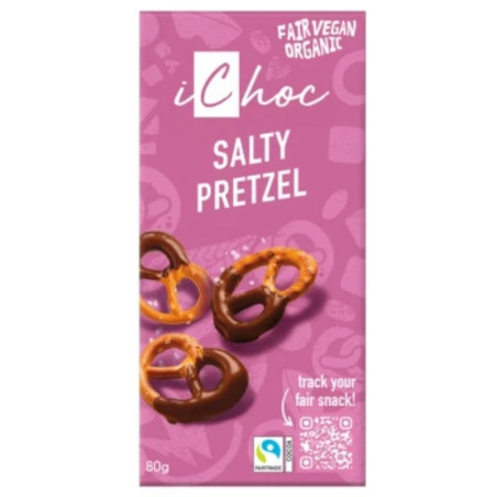 ichoc salty pretzel 80g
