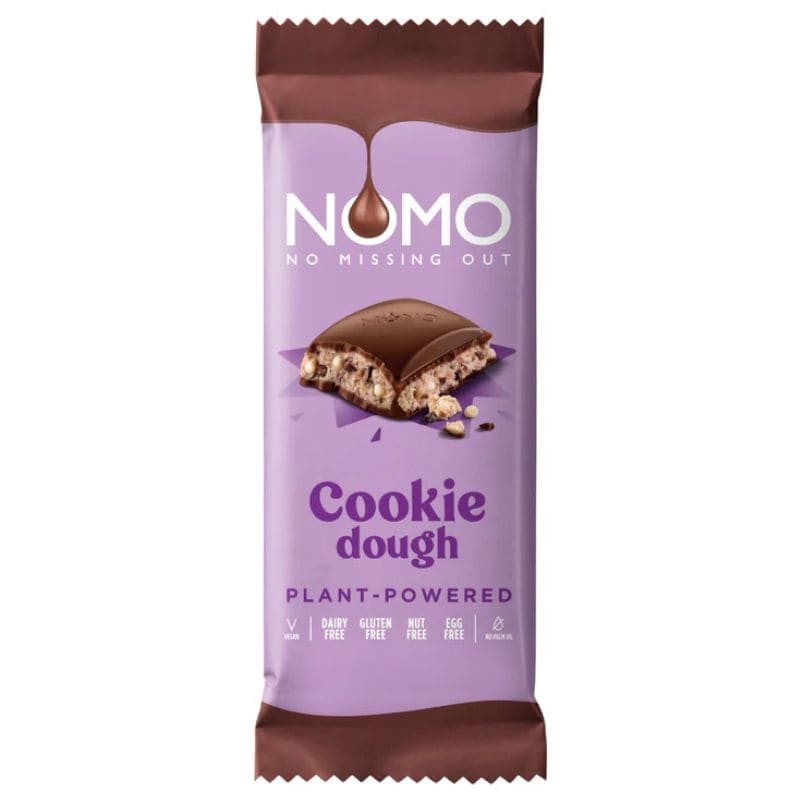barre cookie dough nomo chocolate 150g