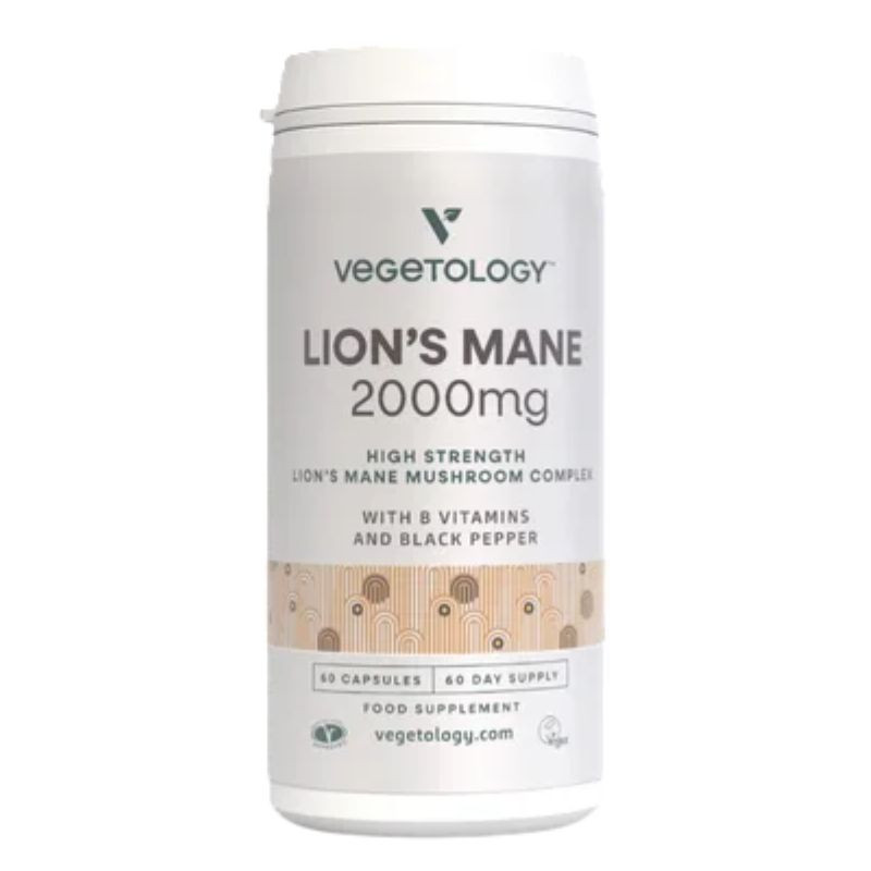 lion's mane 2000 mg vegetology x60 capsules