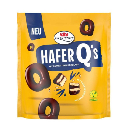 hafer q's chocolat noir dr quendt 85g