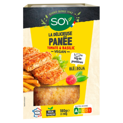 délicieuse panée vegan soy escalope