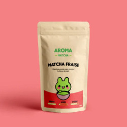 matcha fraise premium aroma matcha