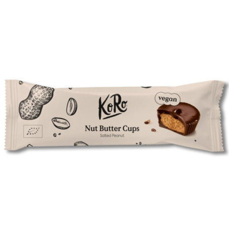nut butter cups koro - salted peanut