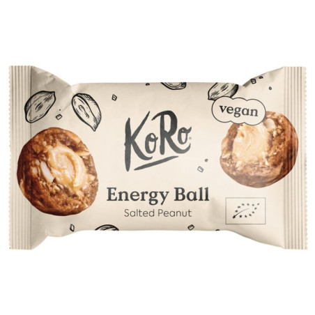energy ball koro - salted peanut