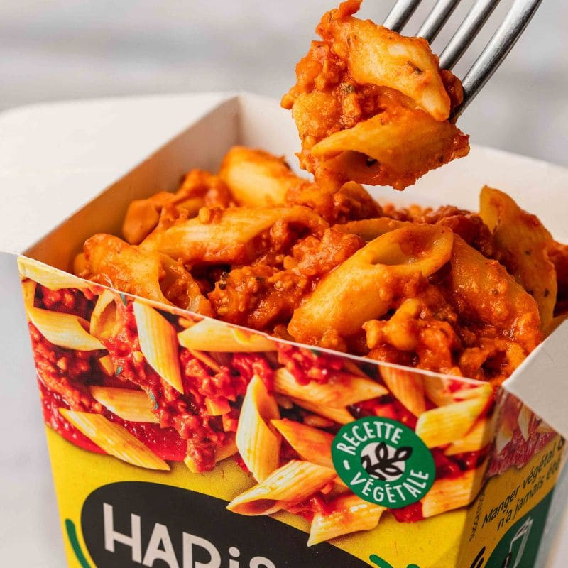 hari and co mini penne bolognaise végétale