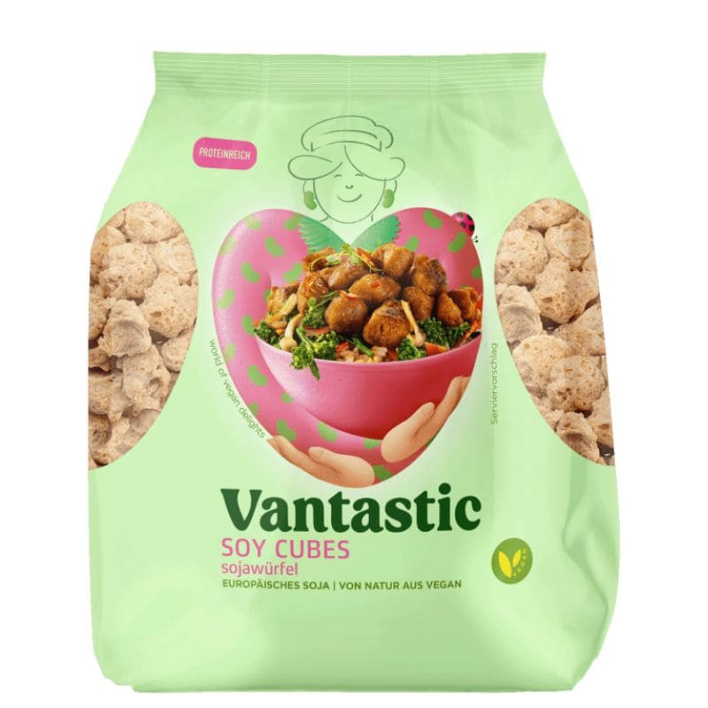 cubes de soja texturé vantastic foods 250g