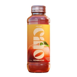 kombucha peche - ciao kombucha 330ml