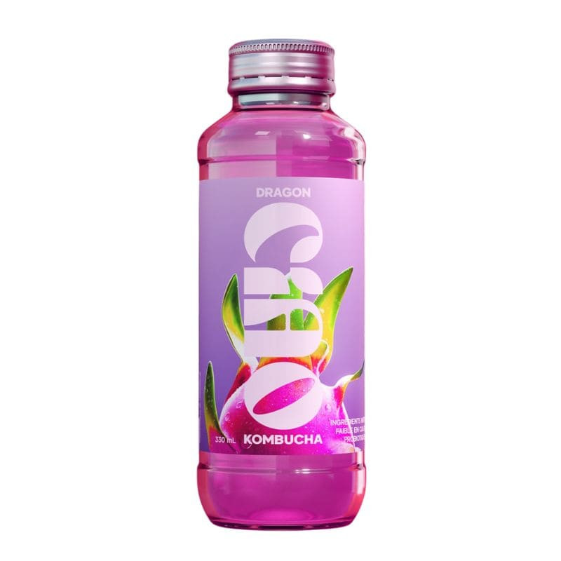 kombucha fruit du dragon - ciao kombucha 330ml