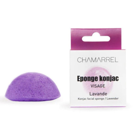 eponge konjac lavande chamarrel