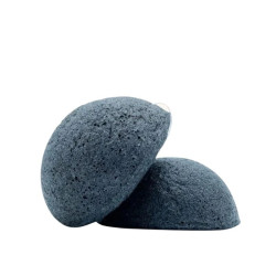 chamarrel eponge konjac visage charbon de bambou