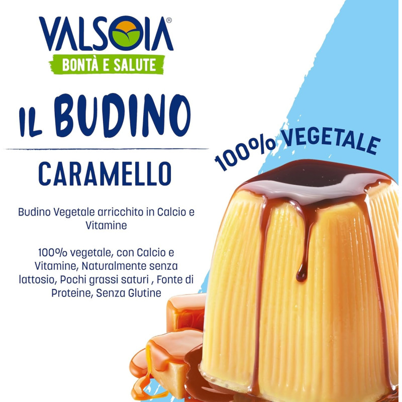 valsoia budino caramello