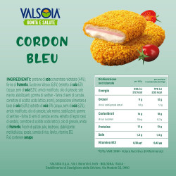 cordon bleu vegan valsoia ingredients