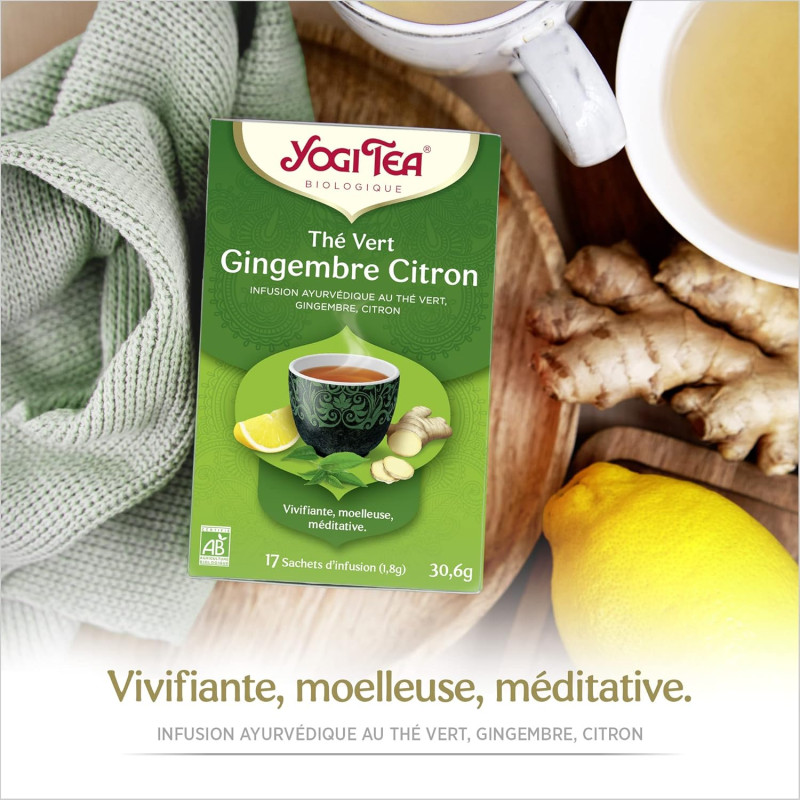 yogi tea gingembre citron