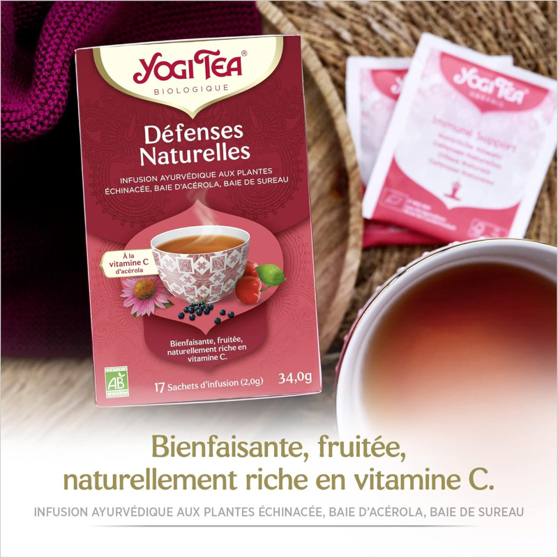 yogi tea defense naturelle infusion