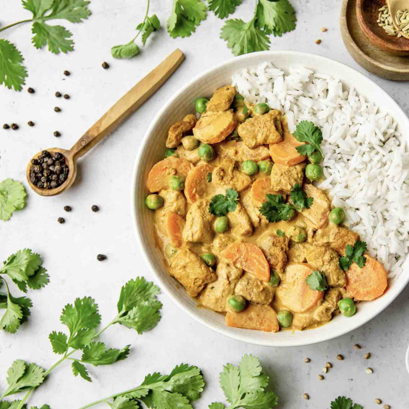 tikka masala vegetal hari and co