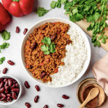 chili sin carne vegetal hari and co