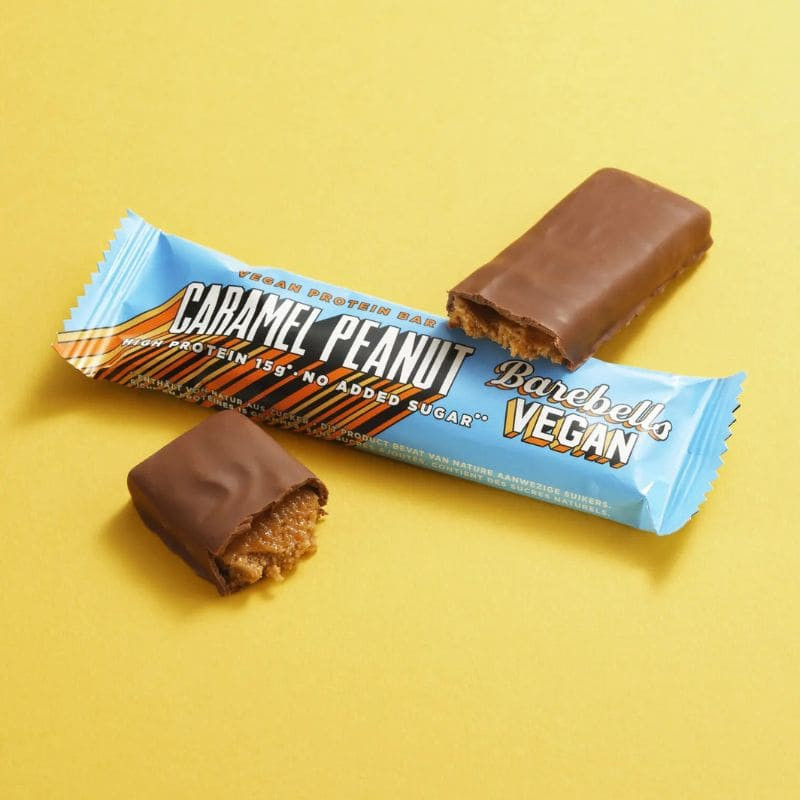barre protéinée caramel cacahuetes barebells