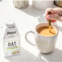 coffee creamer oat pistachio creme elmhurst