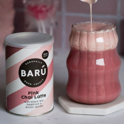 pink chai latte powder baru
