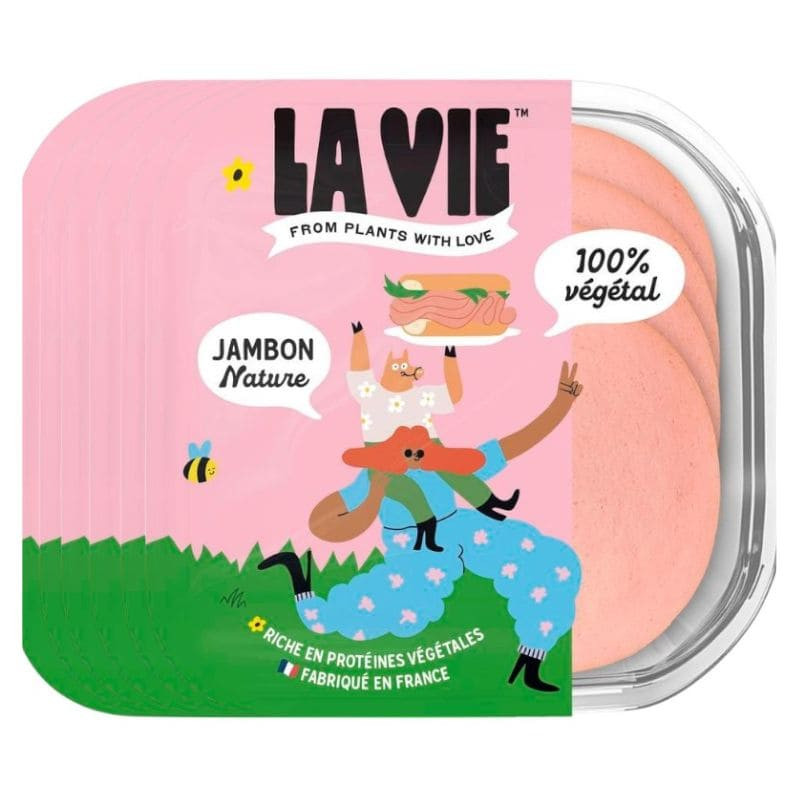 Lot jambon végétal la vie nature x6