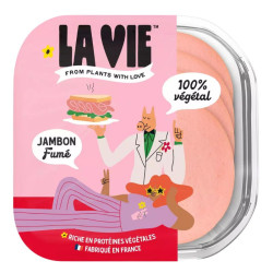 Jambon végétal fumé La Vie 120g