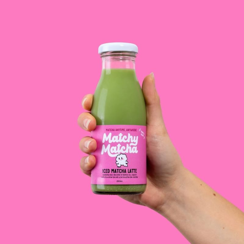 matchy matcha iced matcha latte