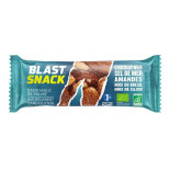 barre chocolat noir sel de mer amandes blast snack 40g