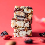 barre baies de goji cranberries raisins secs blast snack