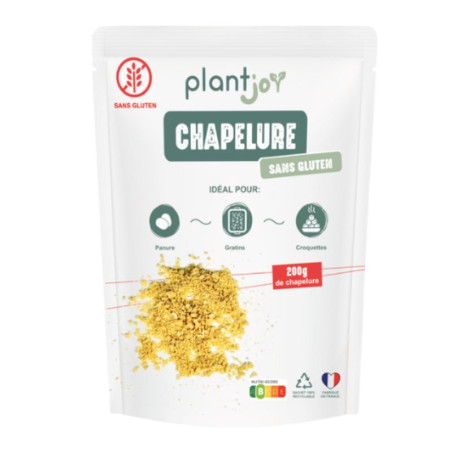 chapelure sans gluten plantjoy 200g