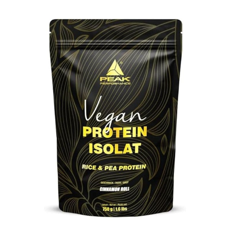 peak vegan protein isolate cinnamon roll