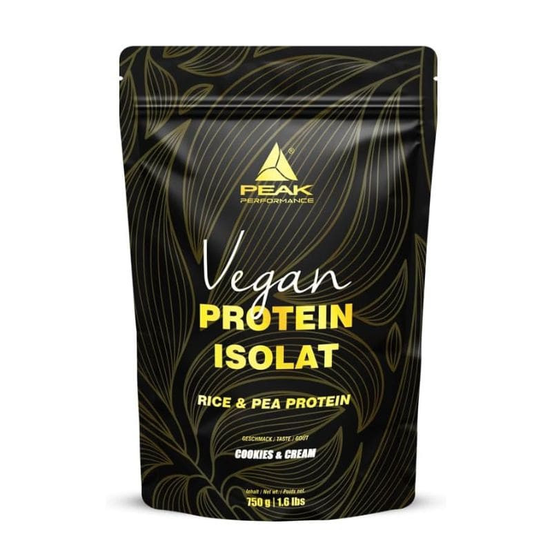 peak vegan protein isolate cookies cream
