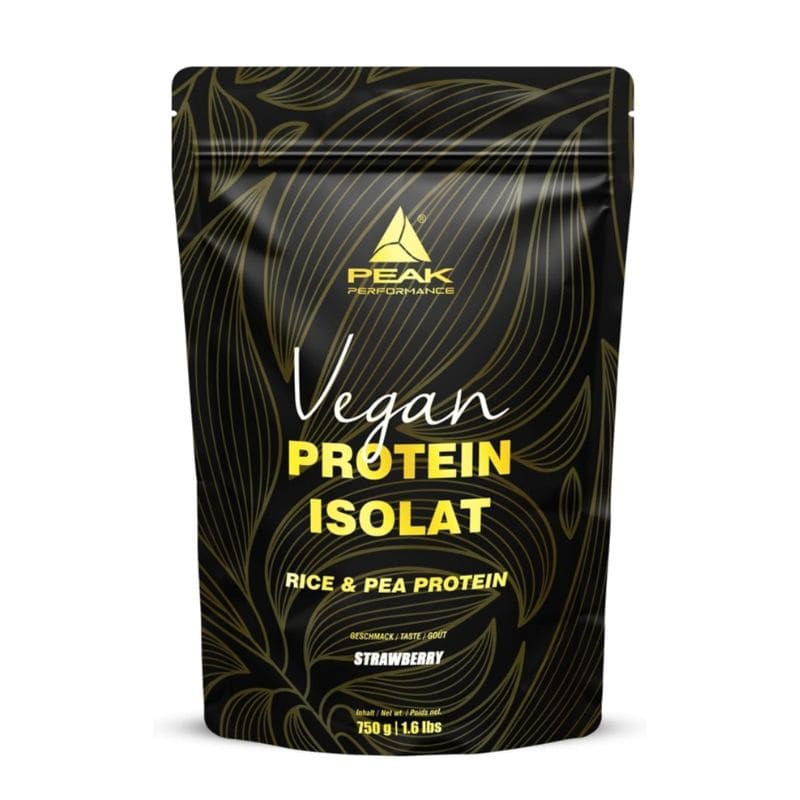 peak vegan protein isolate fraise
