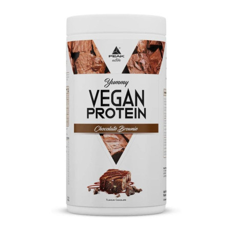 peak vegan protein chocolate brownie