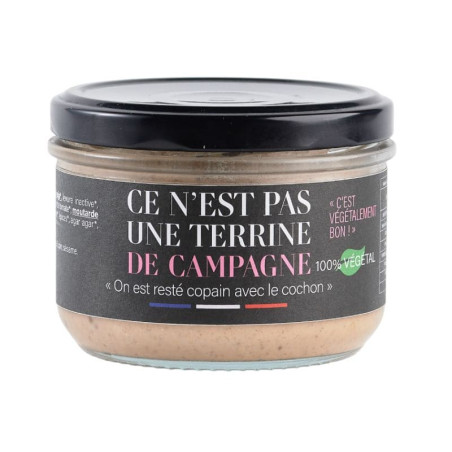 terrine de campagne végétale le grand bluff 200g