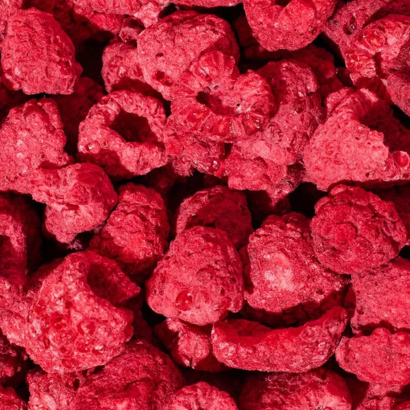framboises lyophilisées koro