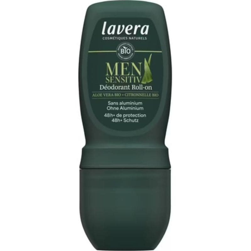 lavera déodorant bio homme roll on Sensitiv  50 ml