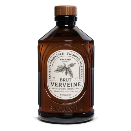 bacanha sirop brut verveine 400ml