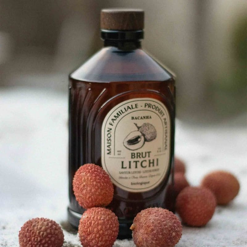 sirop brut bacanha litchi