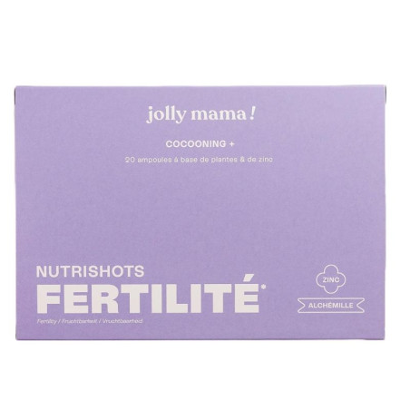 cocooning + jolly mama fertilité ampoules x20