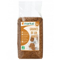 graines de lin doré bio Markal 500g