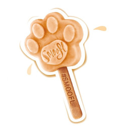 smoofl mix glace pour chien caramel