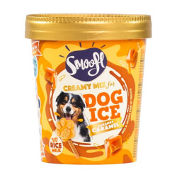 glace pour chien smoofl caramel