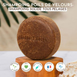 dexter et mango shampoing solide poils de velours