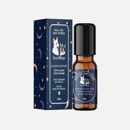 roll on anti stress elixir panic'paw dexter et mango 5ml
