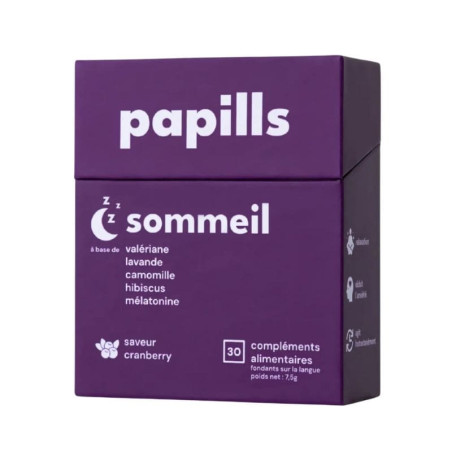 sommeil papills cranberry x30