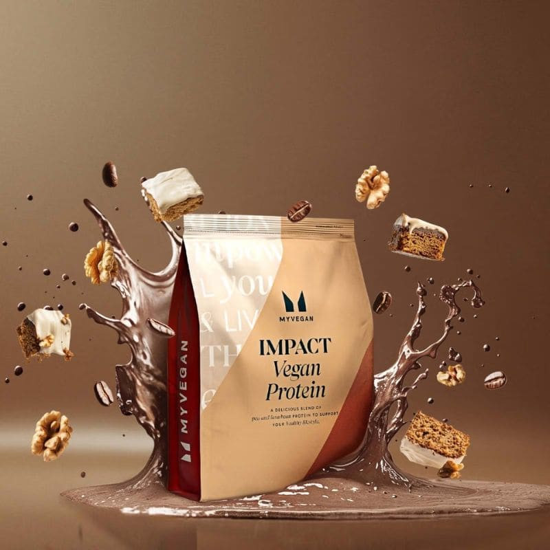 myprotein impact vegan protein coffee walnut