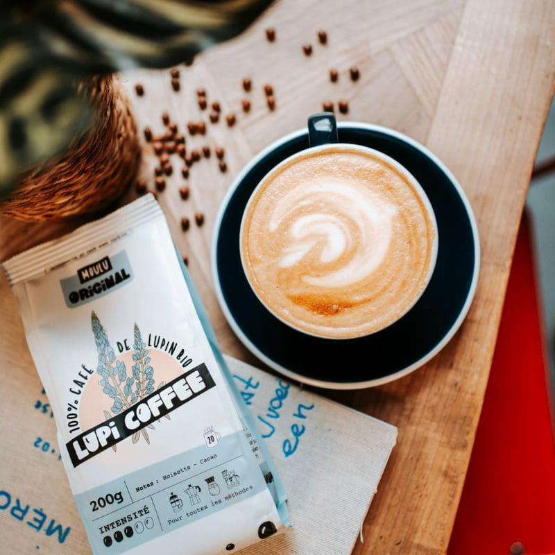 lupi coffee cafe de lupin moulu - original